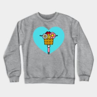 Bicycle Heart Crewneck Sweatshirt